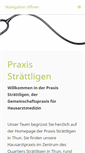 Mobile Screenshot of praxis-straettligen.ch
